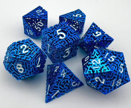 Blue Hollow Labyrinth Dice