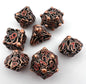 HO-01 Copper, Octopus Series, Hollow-Metal Dice Set