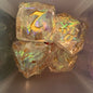 Faceted Resin Dice Set