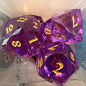 Faceted Resin Dice Set