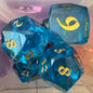 Faceted Resin Dice Set