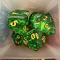 Faceted Resin Dice Set