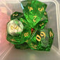 Faceted Resin Dice Set