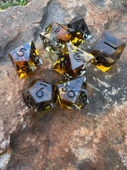 Dinosaur Bone Dice - D20