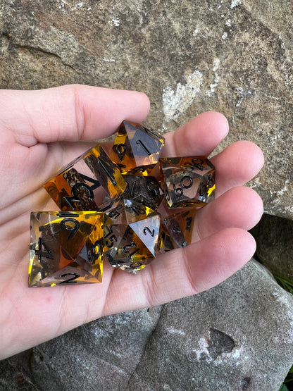 Dinosaur Bone Dice - D20