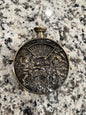 Antique Brass Stopwatch Spinner Dice