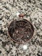 Antique Copper Stopwatch Spinner Dice