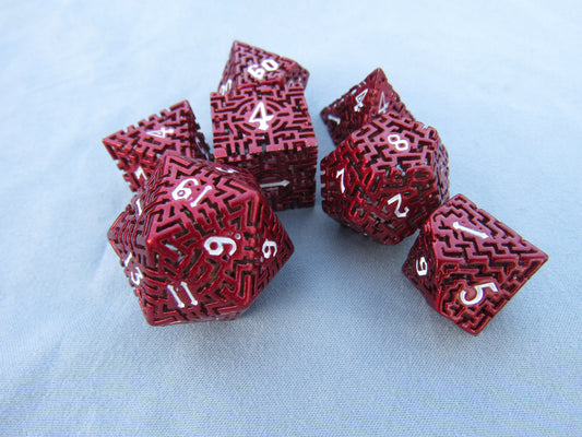 Red Hollow Labyrinth Dice