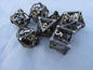 Black and Gold Caged Octopus Hollow Dice