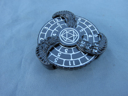 Hydra Spinner - Gunmetal and White