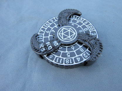 Hydra Spinner - Gunmetal and White