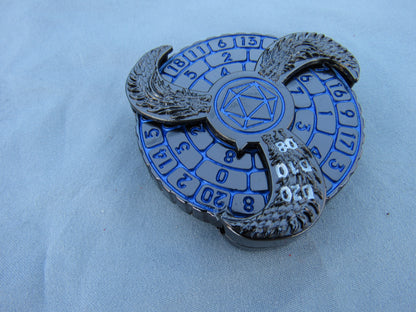 Hydra Spinner - Gunmetal and Blue