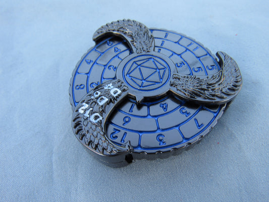 Hydra Spinner - Gunmetal and Blue