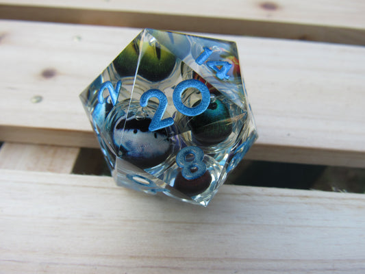 Beholder Eyes Liquid Core Large D20