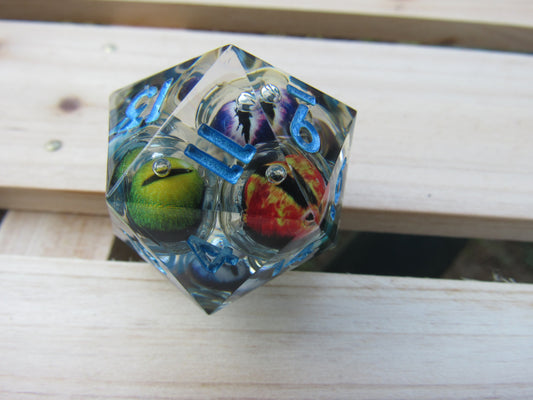 Beholder Eyes Liquid Core Large D20