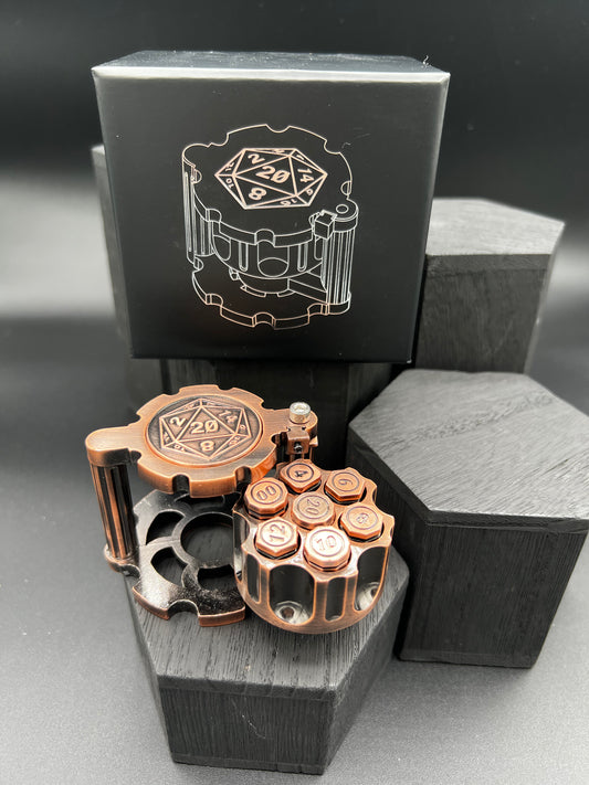 Revolver Spinner - Antique Copper