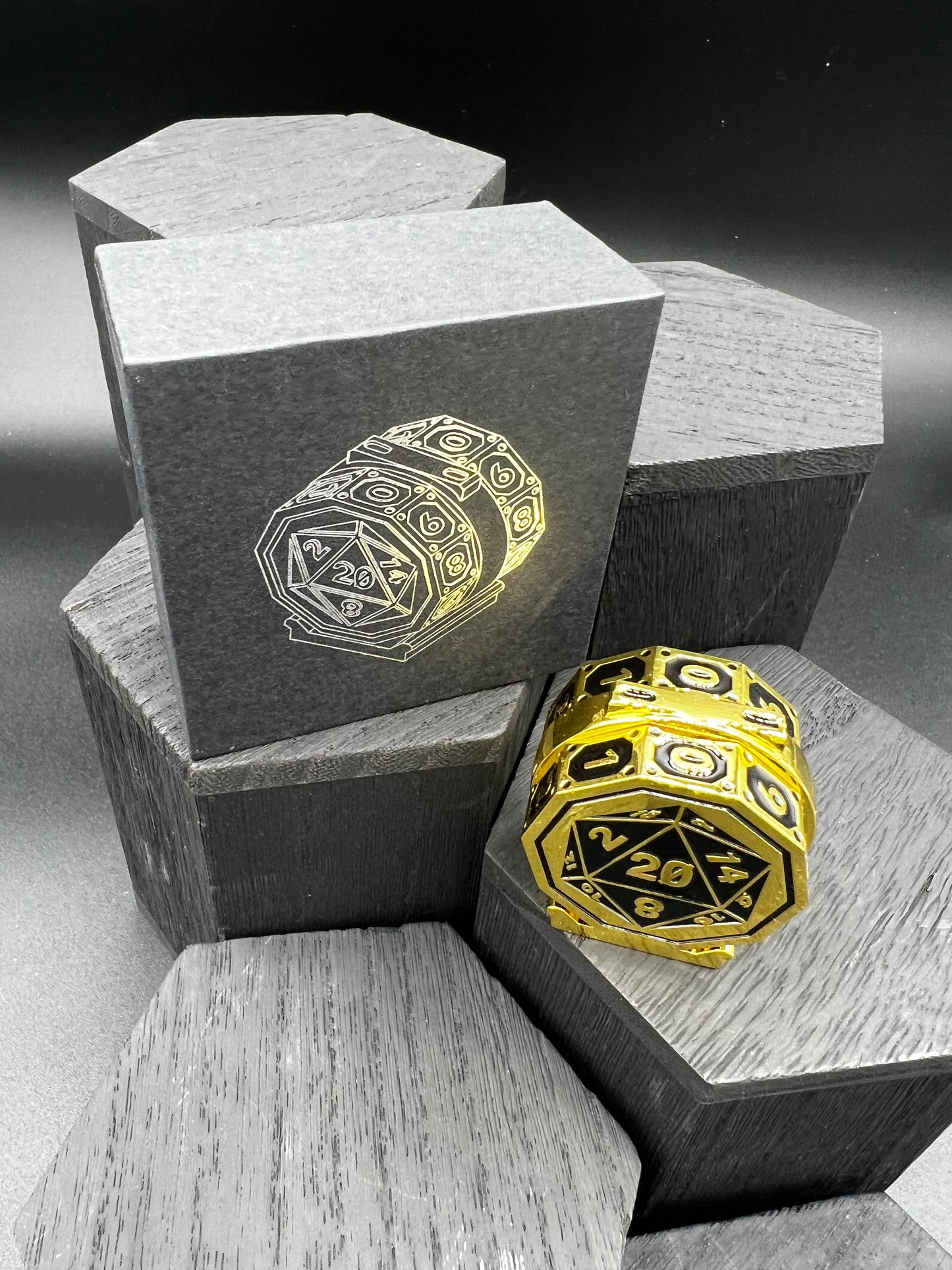 Gold and Black Life Counter