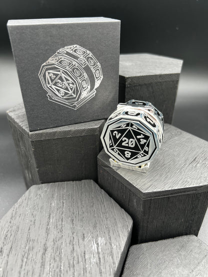 Silver and Black Life Counter