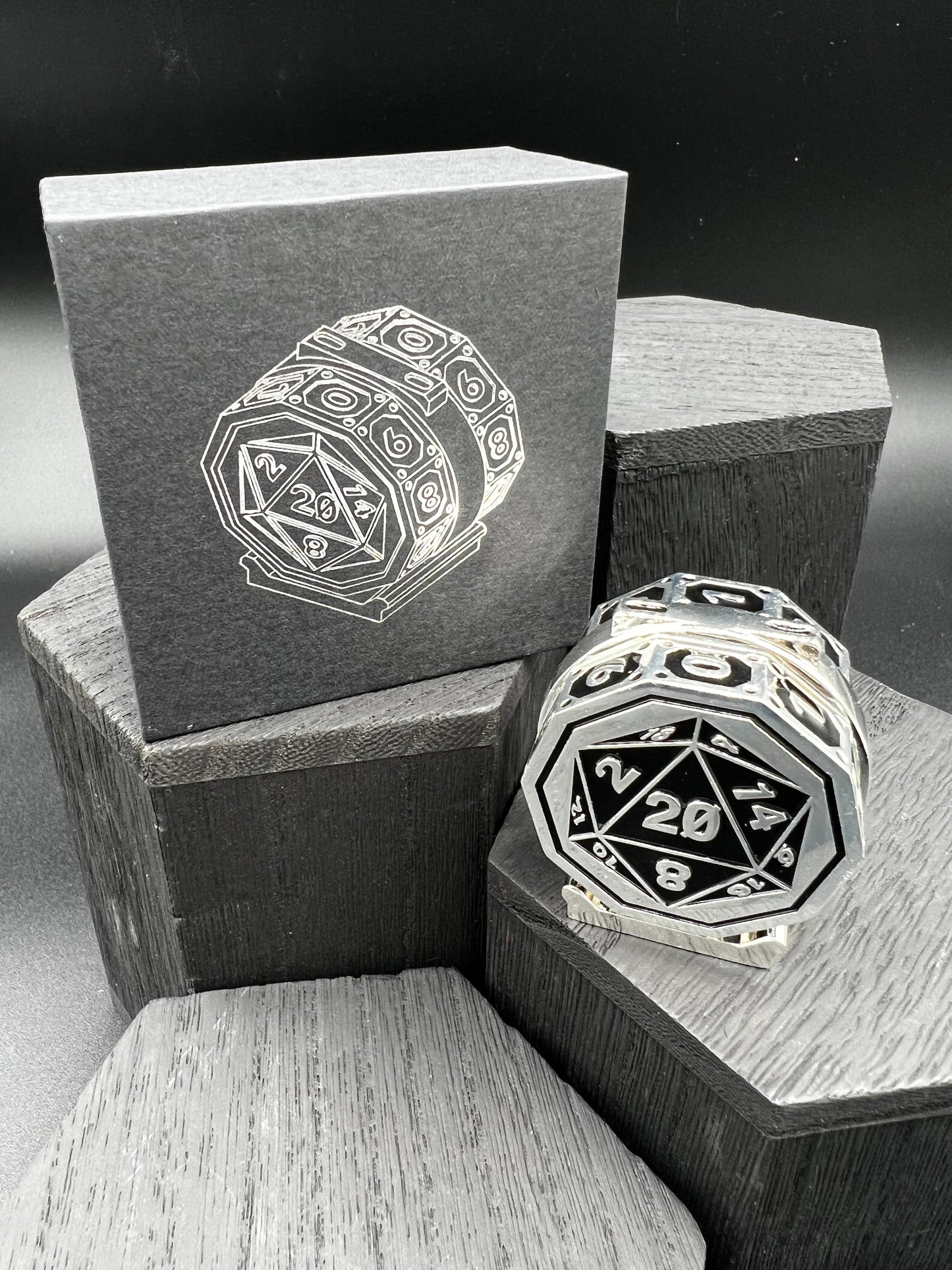 Silver and Black Life Counter