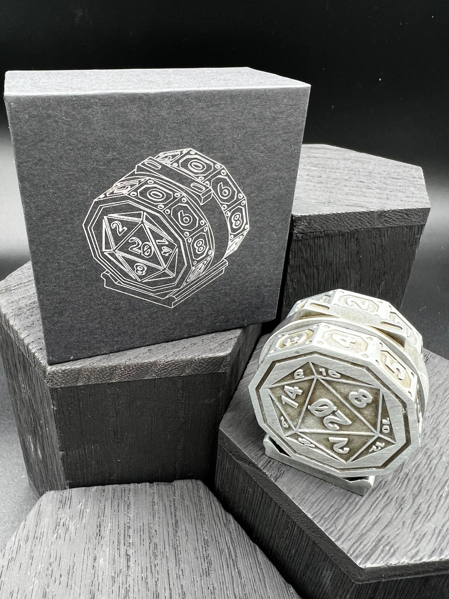 Antique Silver Life Counter