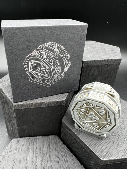 Antique Silver Life Counter