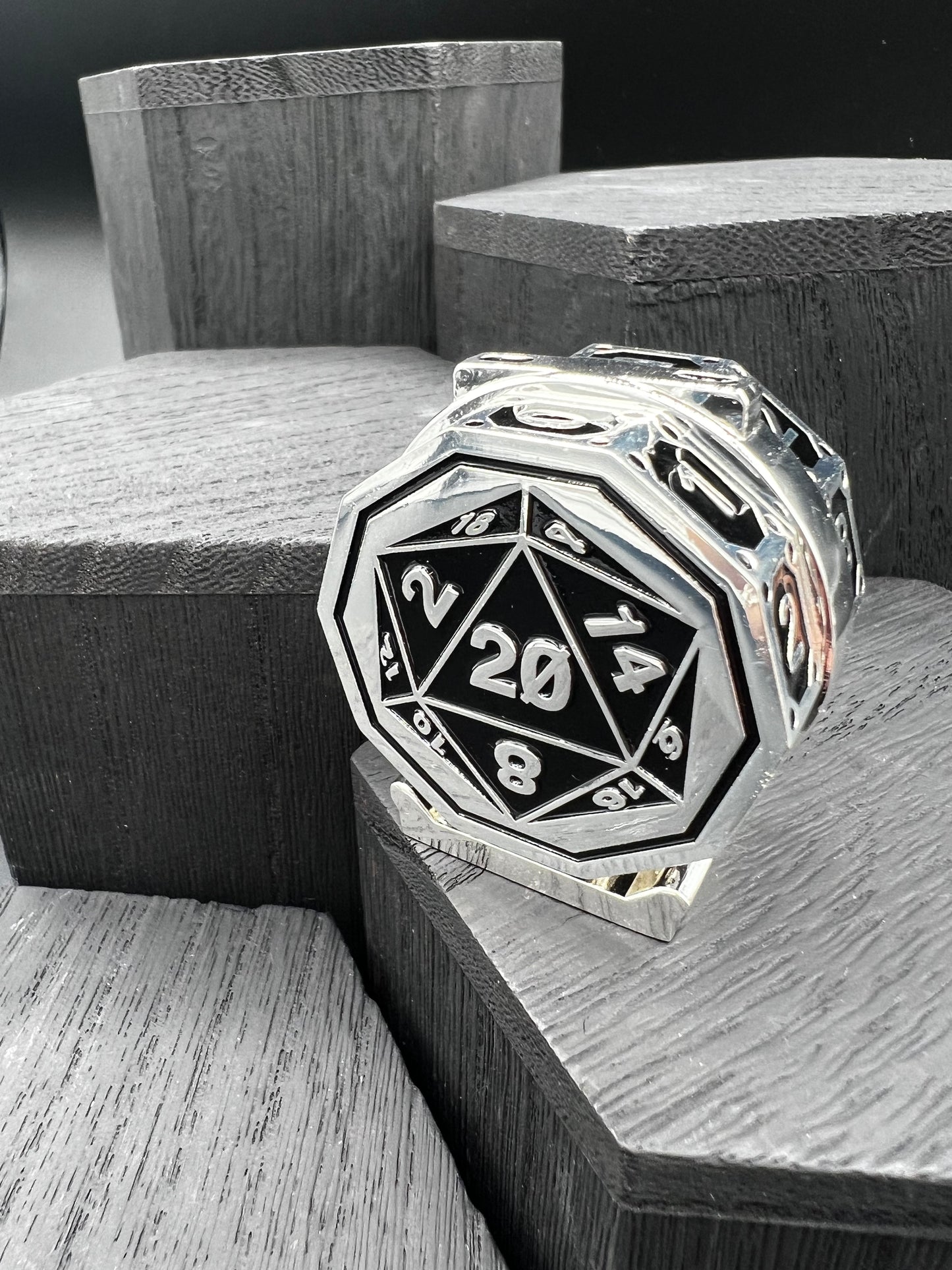 Silver and Black Life Counter