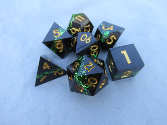 Green Band Sharp Resin Dice