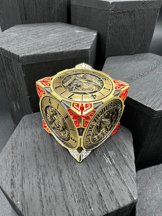 Cube Spinner - Brass