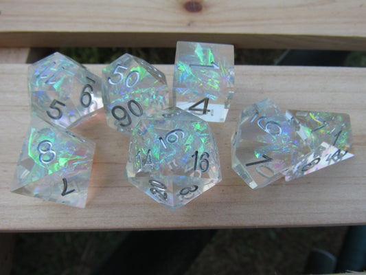 Transparent Sharp Resin Dice