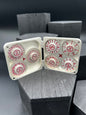 Folding Wallet Spinner - Silver and Red