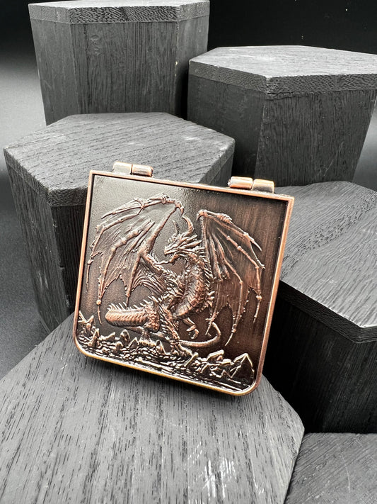 Folding Wallet Spinner - Antique Copper