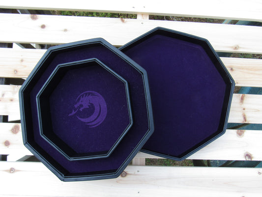 Purple Velvet Dice Arena