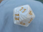 Giant White Pearl D20