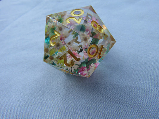 Floral Large D20