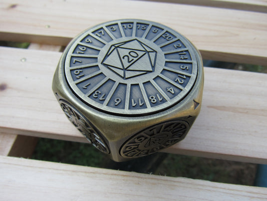 Encounter Spinner - Antique Brass