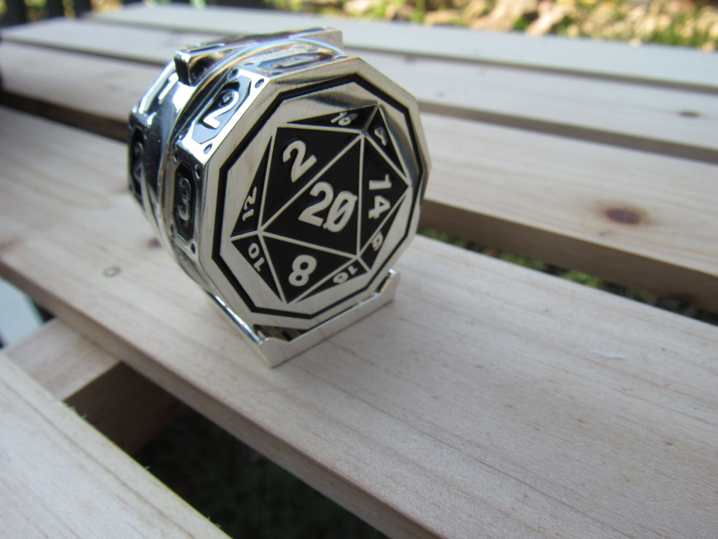 Silver and Black Life Counter