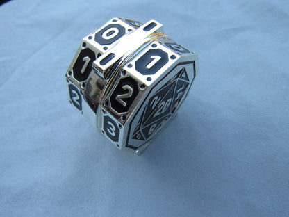 Silver and Black Life Counter