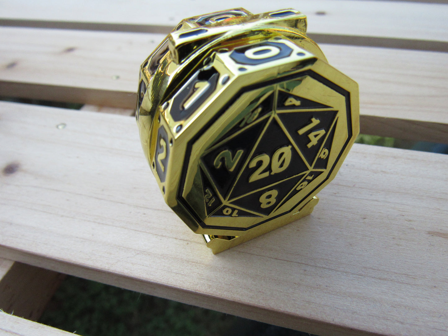 Gold and Black Life Counter