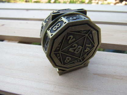 Antique Brass Life Counter