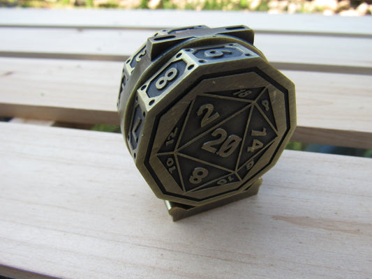 Antique Brass Life Counter