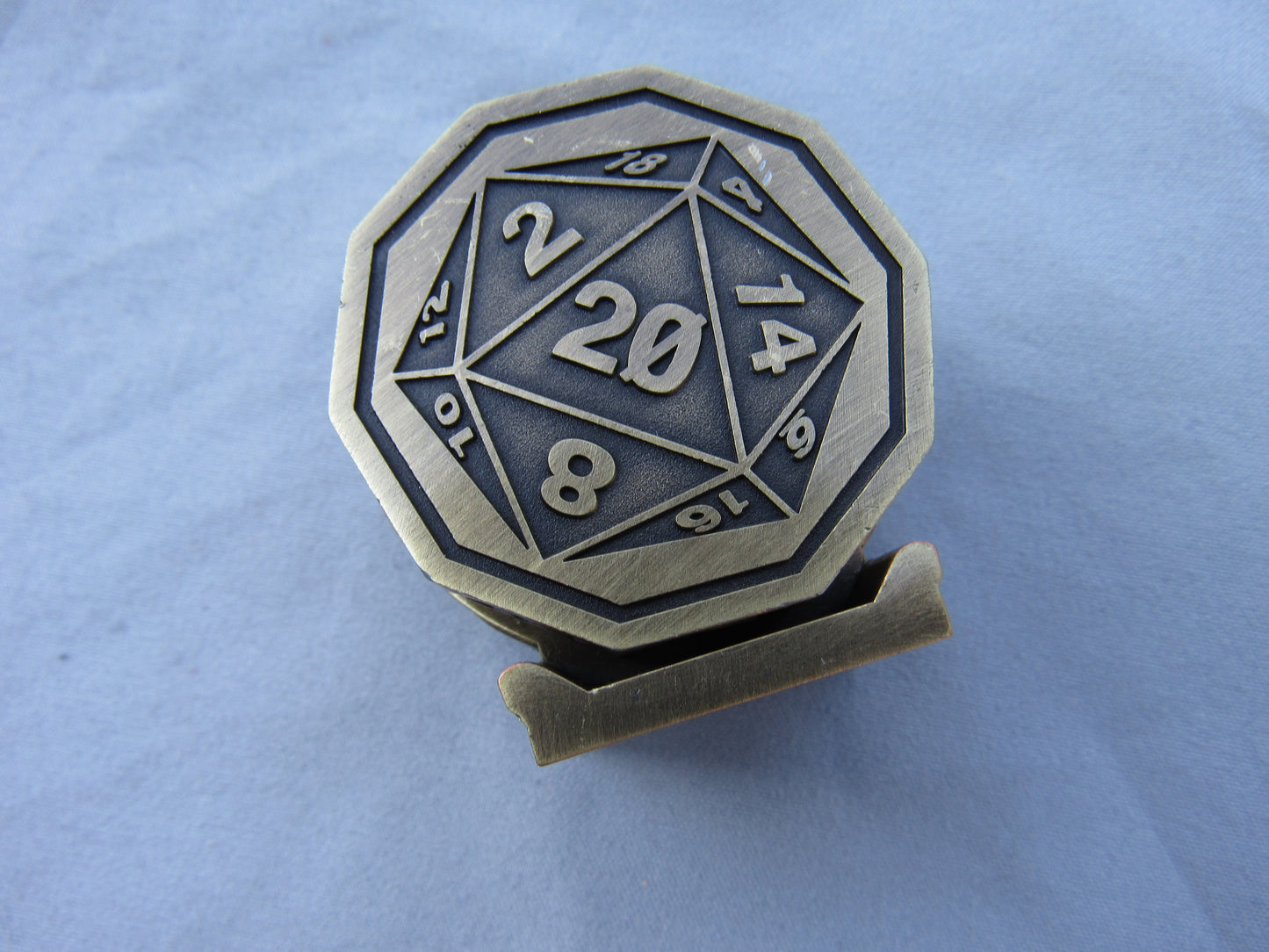 Antique Brass Life Counter