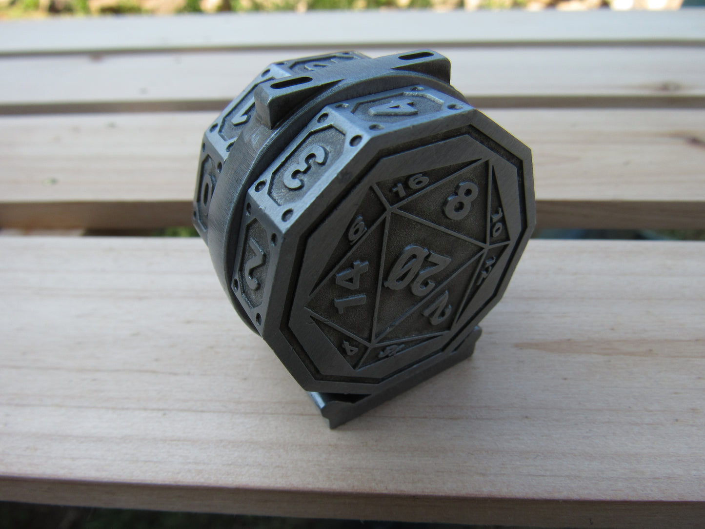 Antique Silver Life Counter