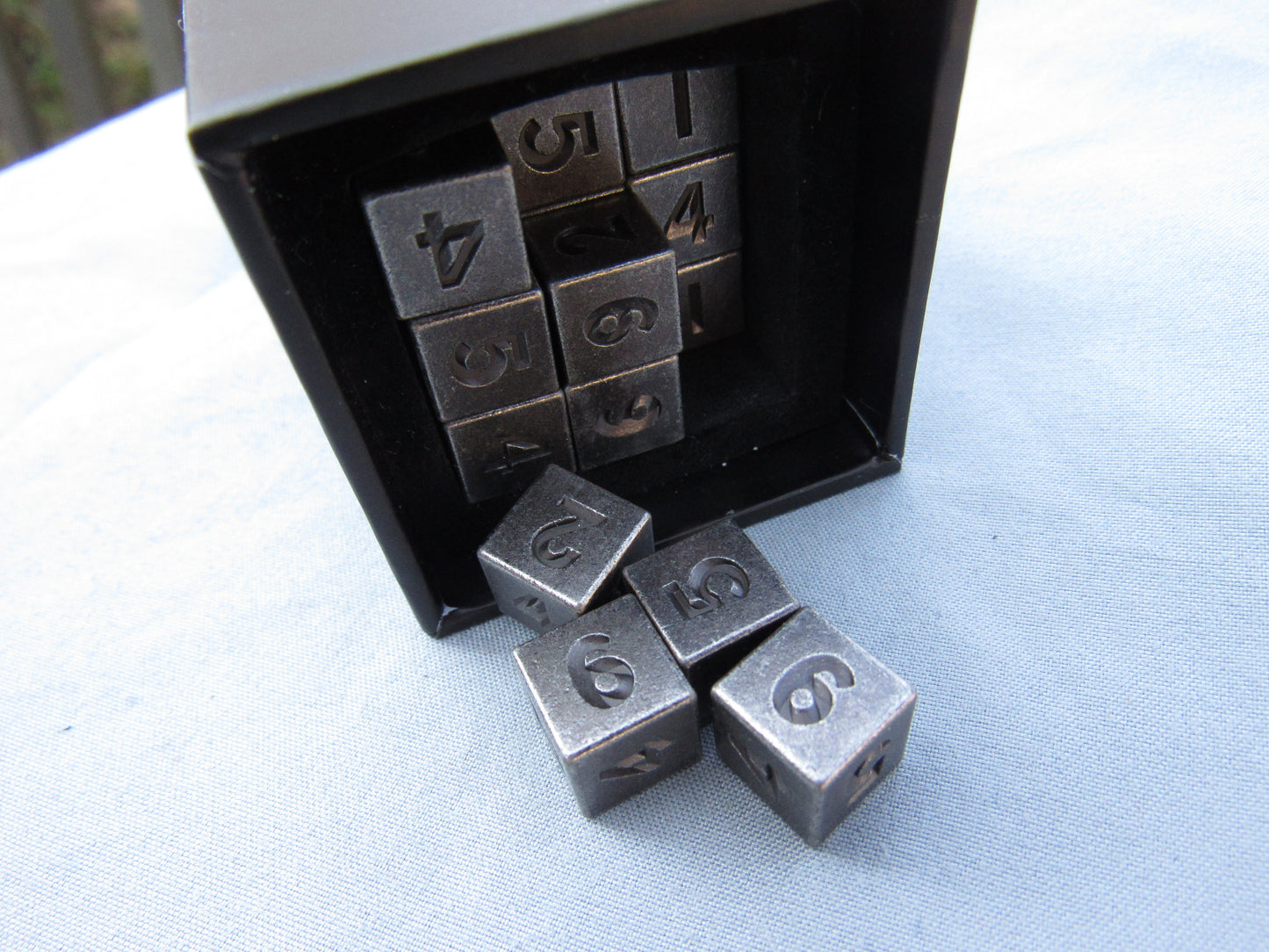 Antique Silver 36 pack of D6's