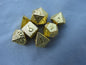 Gold Mini Dragon Scale Dice