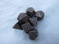 Antique Copper Mini Dragon Scale Dice