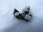 Tiny Antique Silver Dice