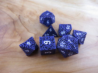 Purple Hollow Labyrinth Dice