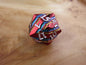 Red, Gold, and Blue Large Striped D20