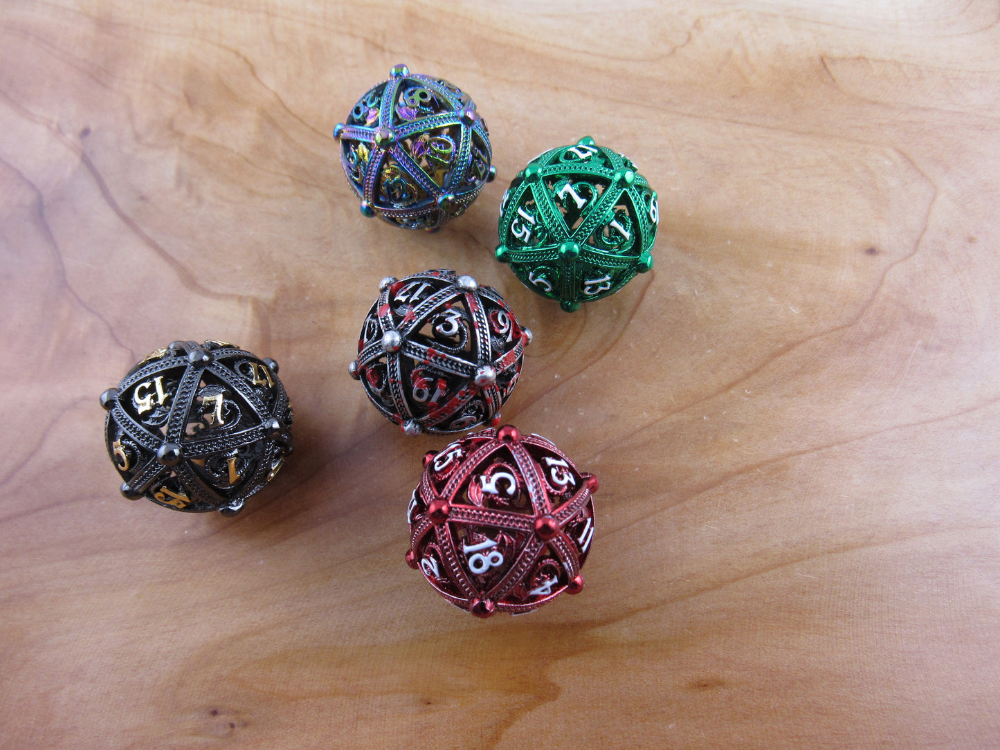 Single Hollow Spherical D20