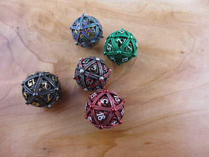 Single Hollow Spherical D20